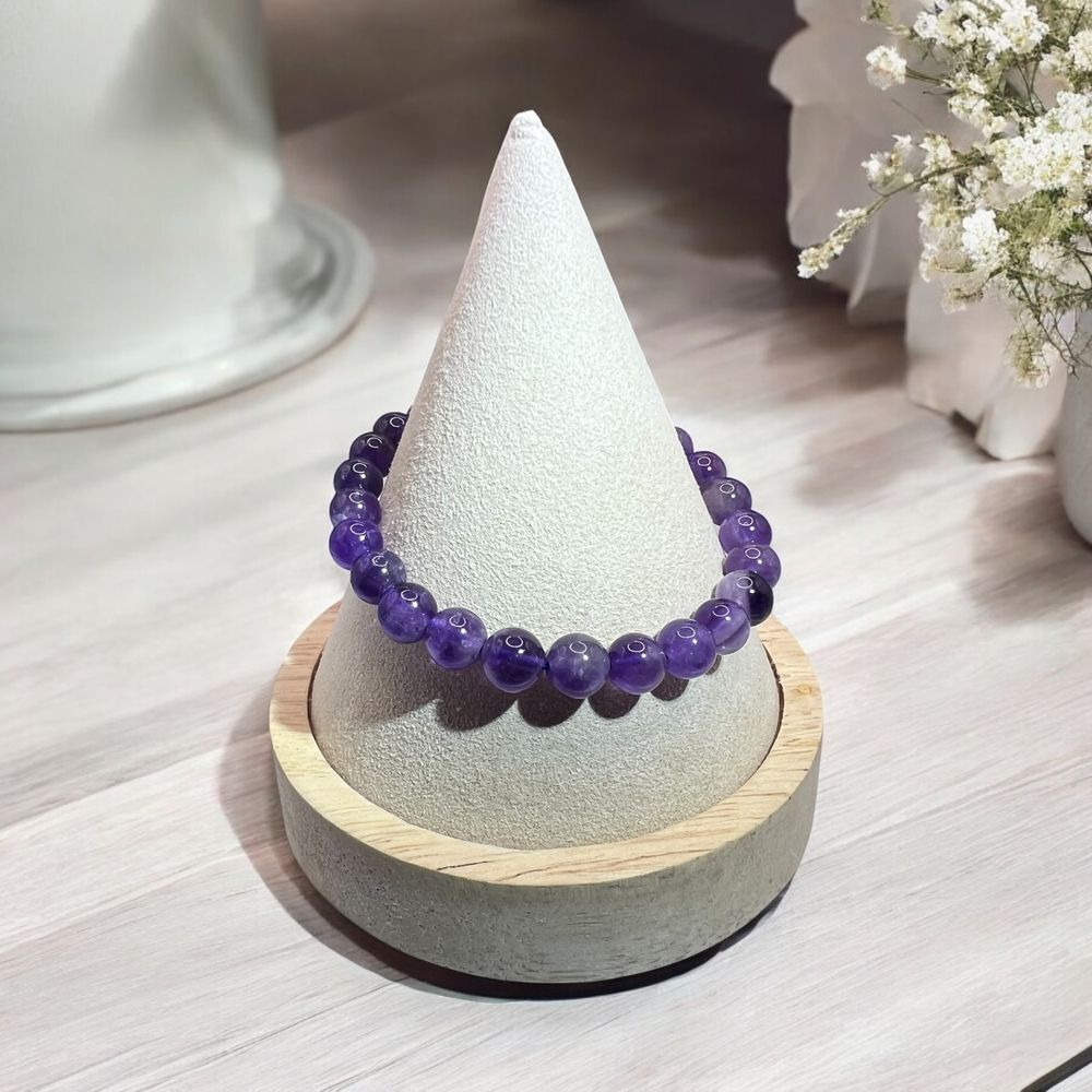 Amethyst Crystal Stretchy Bracelet‎